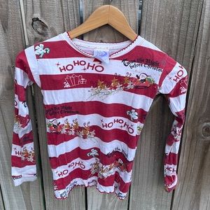 Books to Bed Twas the Night Before Christmas PJ Set Sz 10